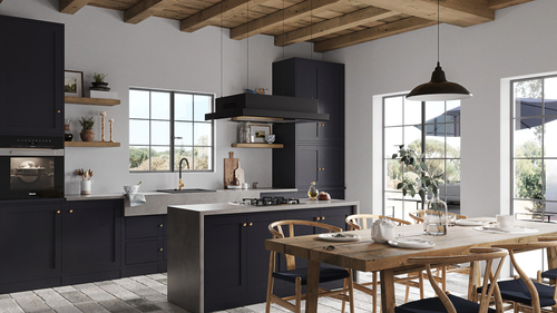 Złote dodatki i baterie zlewozmywakowe dodadzą kuchni blasku, szyku i powiewu luksusu